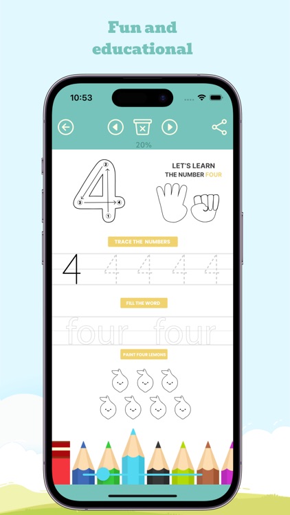 Coloring Pages: Alphanumeric screenshot-4