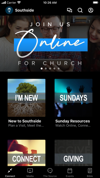 Southside Christian Church Screenshot