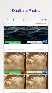 duplicate photos cleaner app iphone screenshot 3