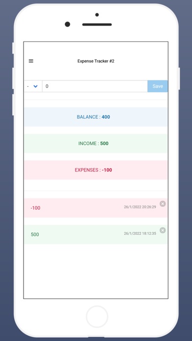 Expense Tracker Manager