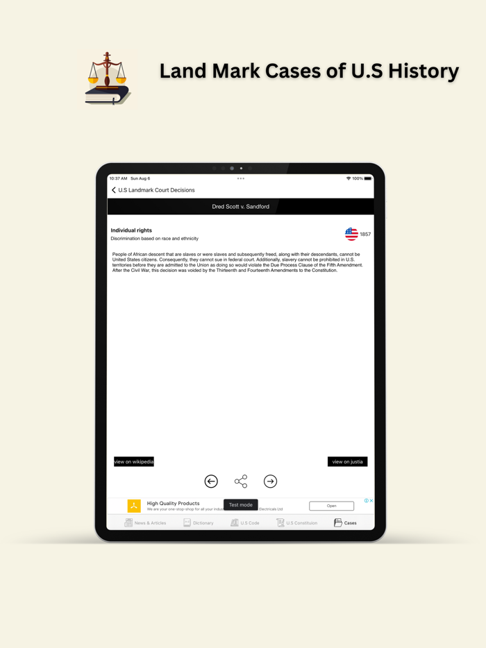 Law Dictionary and U.S Code