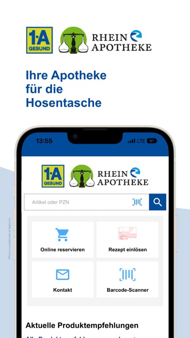Rhein-Apotheke Otterstadt Screenshot