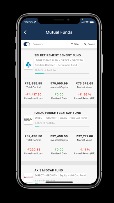 Hexagon Wealth Screenshot
