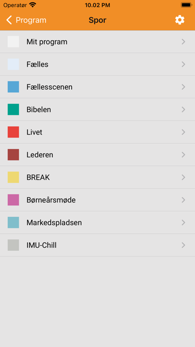 Årsmødefestival Screenshot