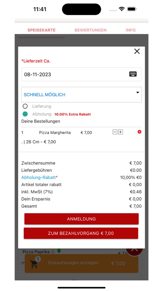 Pizza Point Paderborn - 1.0 - (iOS)