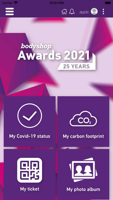Bodyshop Awards 2021 Screenshot
