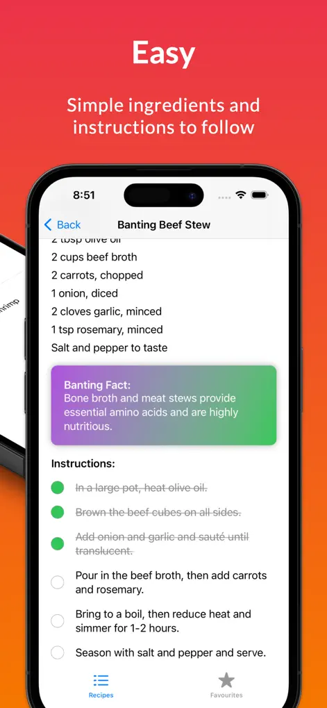 Banting Diet Recipes - Food & Drink App | MWM