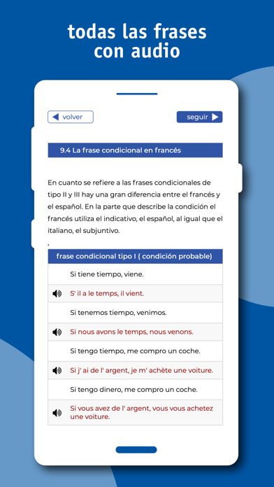 curso de francés Screenshot