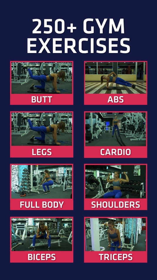 #2. Gym Workout Planner For Women (iOS) De: Shred Apps, LLC