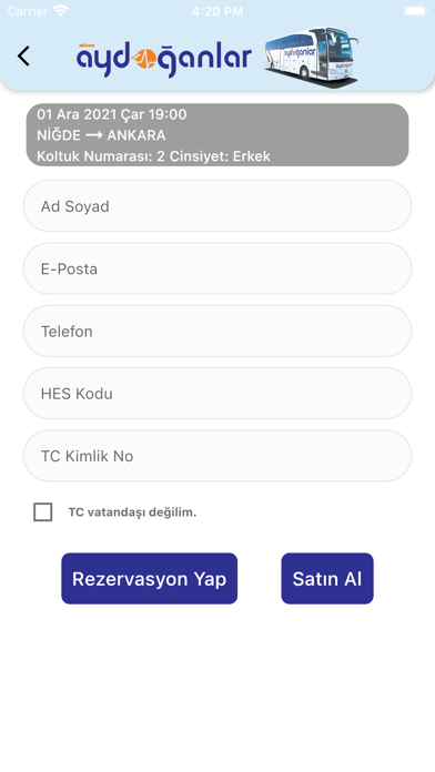 Niğde Aydoğanlar Screenshot