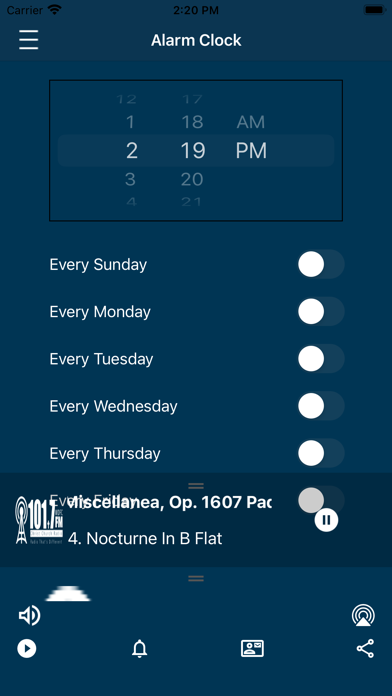 WDFC-FM  Christ Church Radio Screenshot