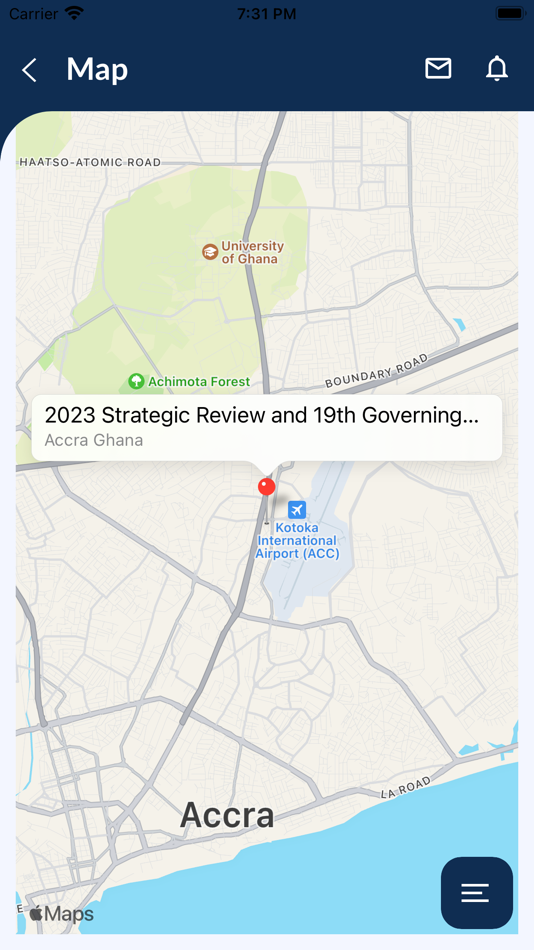 #3. AFROSAI-E events (iOS) 由: African Organisation of English Speaking Supreme Audit