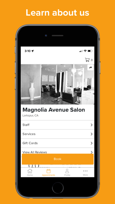 Magnolia Avenue Salon Screenshot