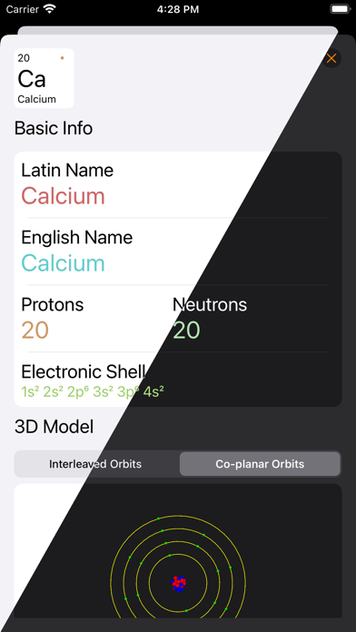 ChemAssist:Periodic Table Screenshot