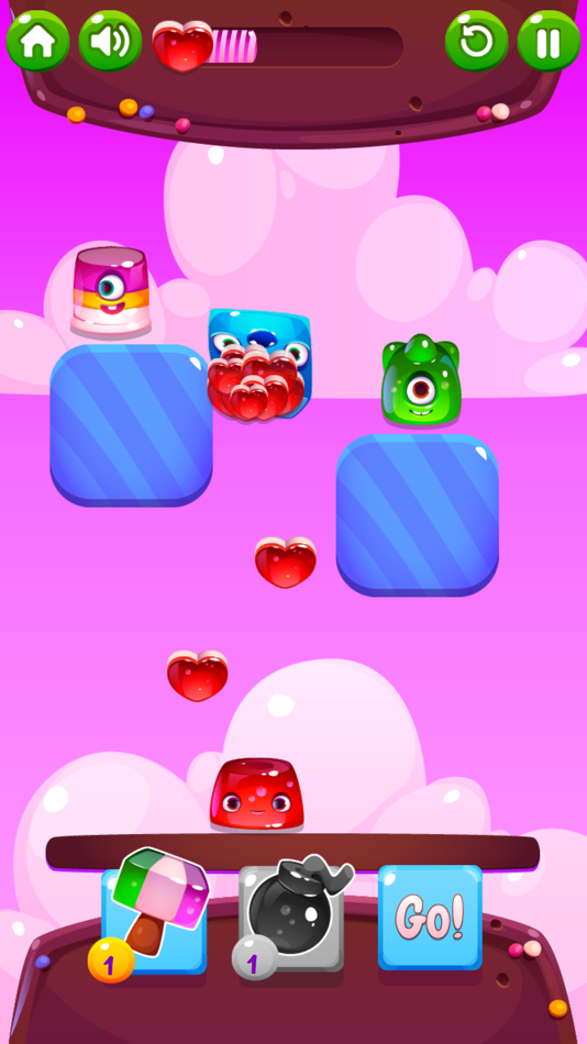 #9. Red & Blue Blob Lover Hero (iOS) 由: Hoang Thi Na