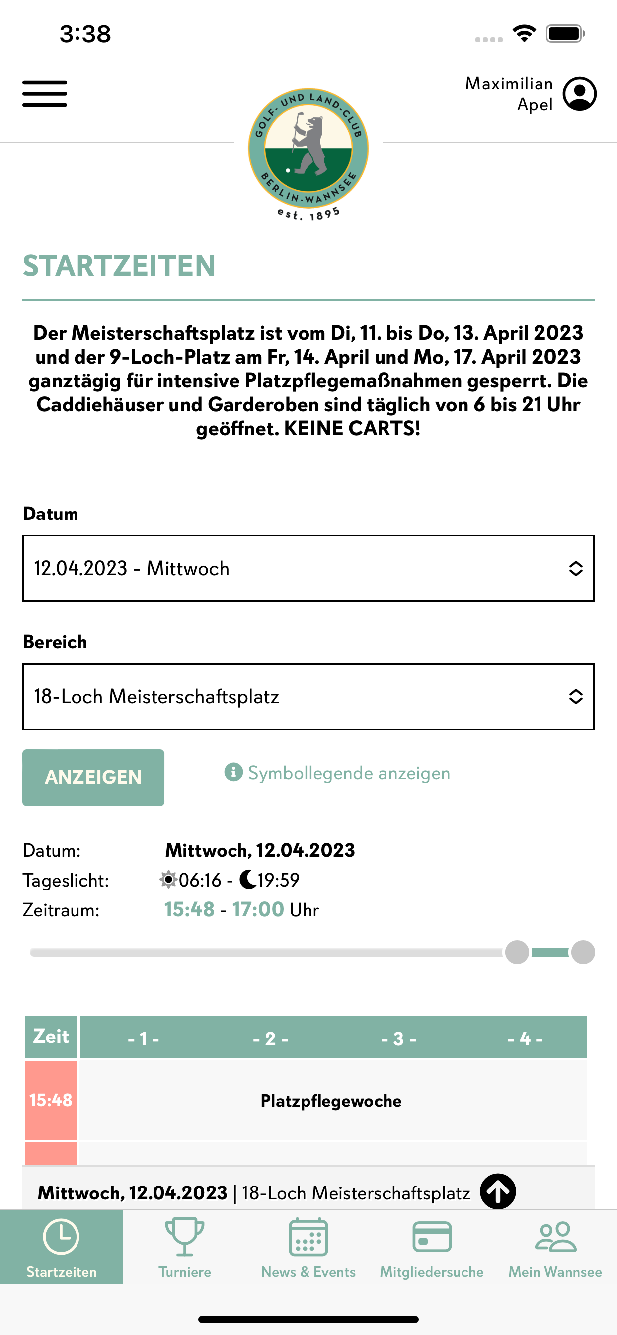 GLC Berlin-Wannsee e.V.