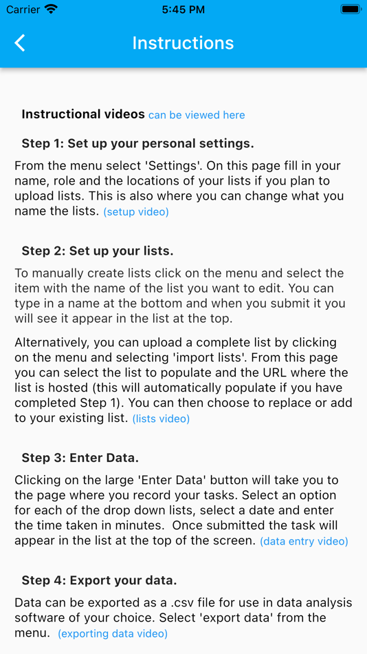 #3. Simple Task Recorder (iOS) 由: Kim Kaim