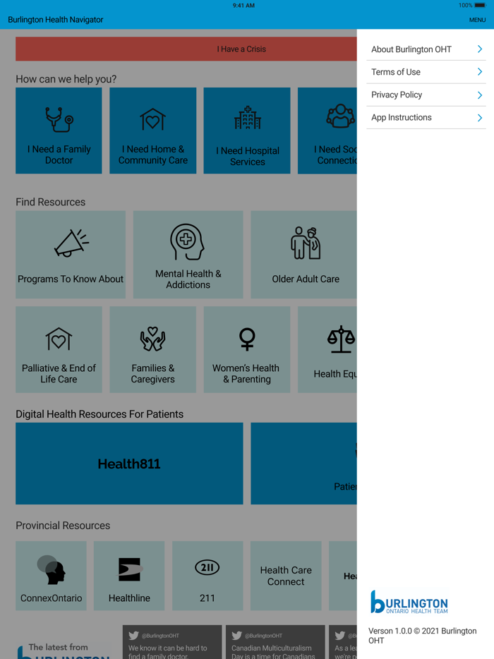 Burlington Health Navigator