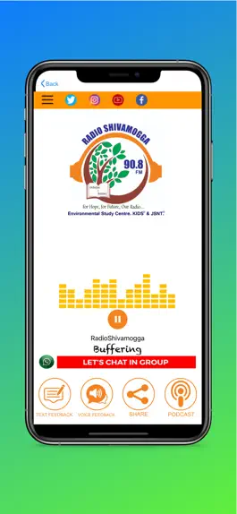 Game screenshot Radio Shivamogga FM 90.8 Mhz mod apk