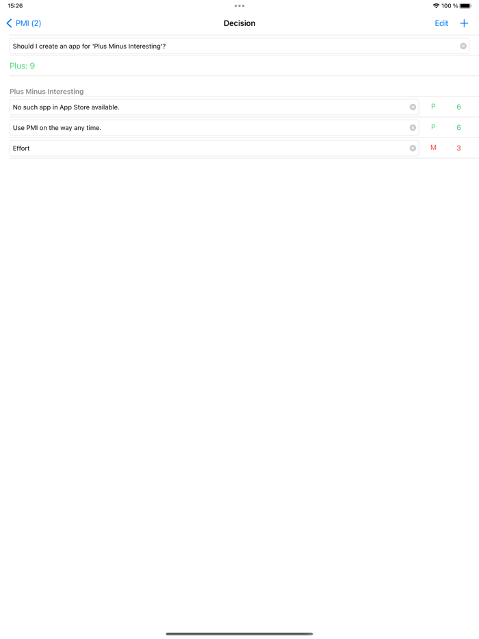 Plus Minus Interesting