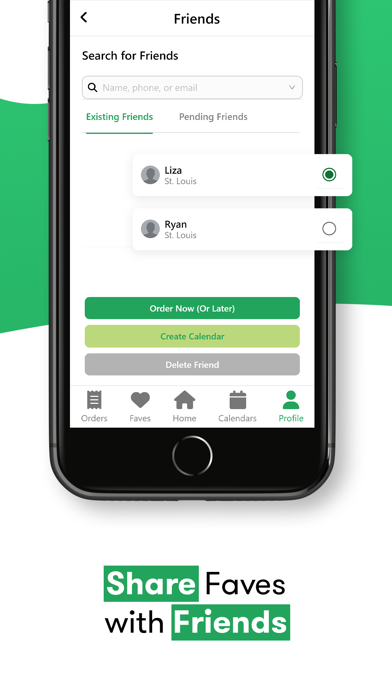 MealFave: Food Delivery & Plan Screenshot