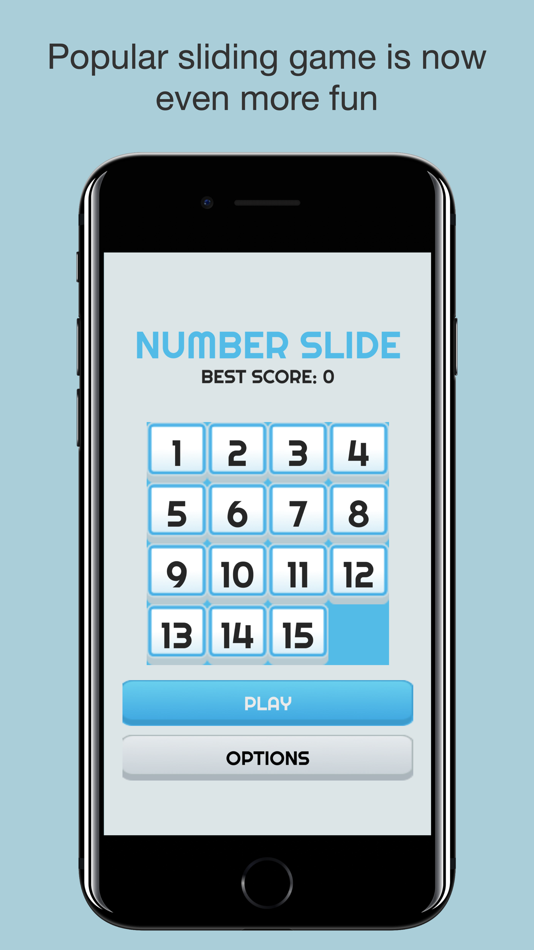 #1. Number Slide! (iOS) 由: Divya Kothari