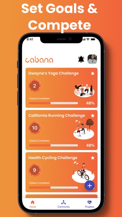 Cabana: Health & Fitness Screenshot