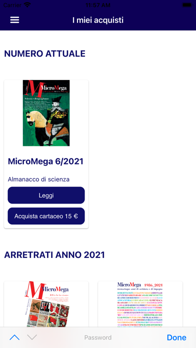 MicroMega Edizioni Screenshot
