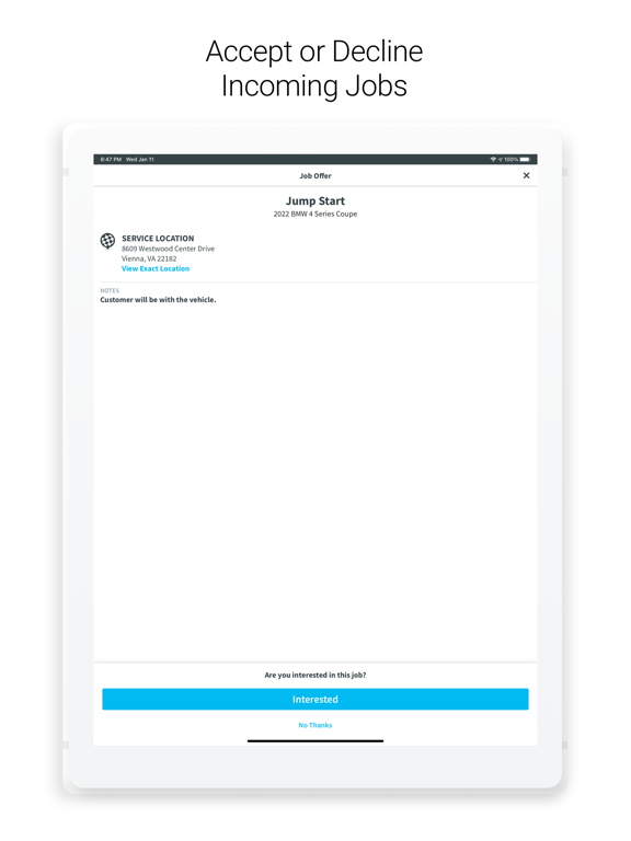 App screenshot