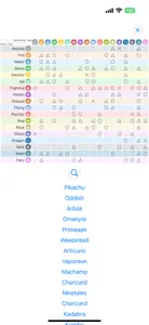 PokéType Chart screenshot #1 for iPhone