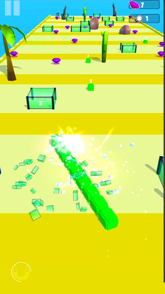 #1. Snake Train vs Blocks Run (iOS) 由: DELUXE ENTERTAINMENT STUDIOS LTD