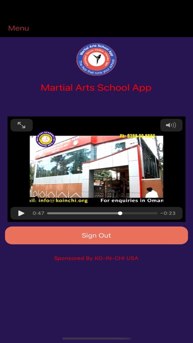 MartialArtsSchool Screenshot