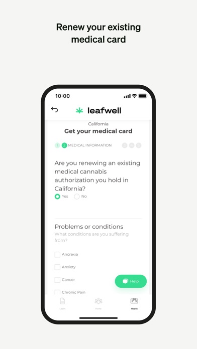 Leafwell: Cannabis CBD Health Screenshot