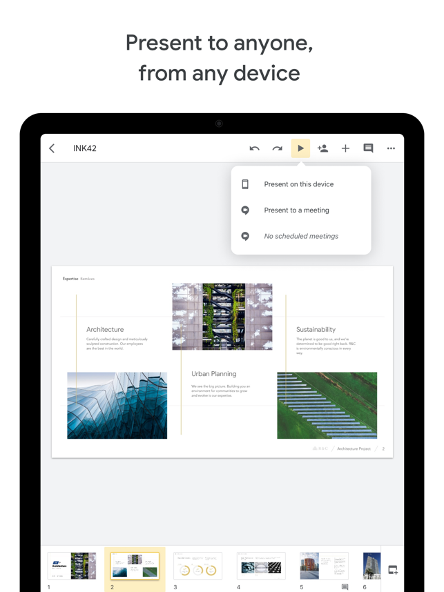 ‎Google Slides Screenshot