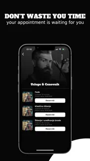 barbershop miloš iphone screenshot 2