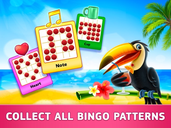 Bingo ! Tropical Beach Games iPad app afbeelding 8
