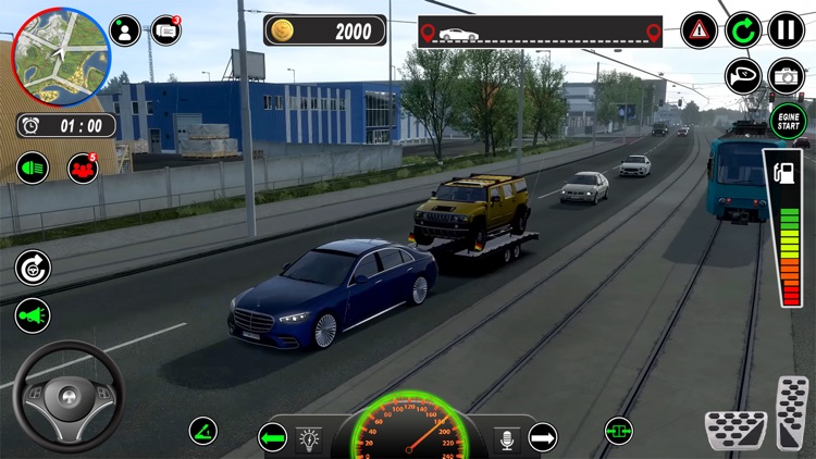 Modern Car Parking School Game screenshot-3