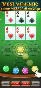 Three Card Poker Casino table screenshot #4 for iPhone