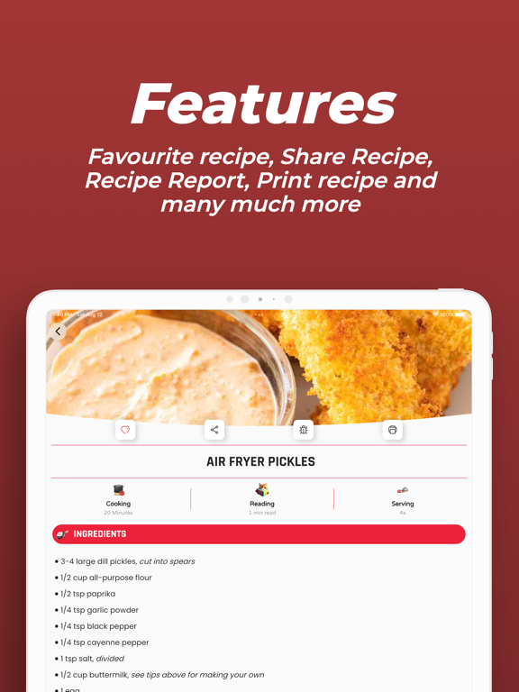 Air Fryer Food Recipesのおすすめ画像4
