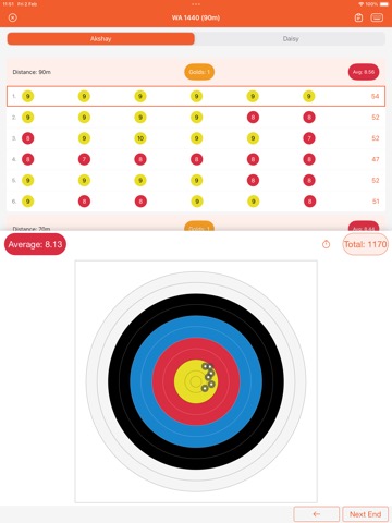Archery Scoresheetsのおすすめ画像9