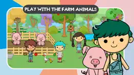 lila's world: farm animals iphone screenshot 1