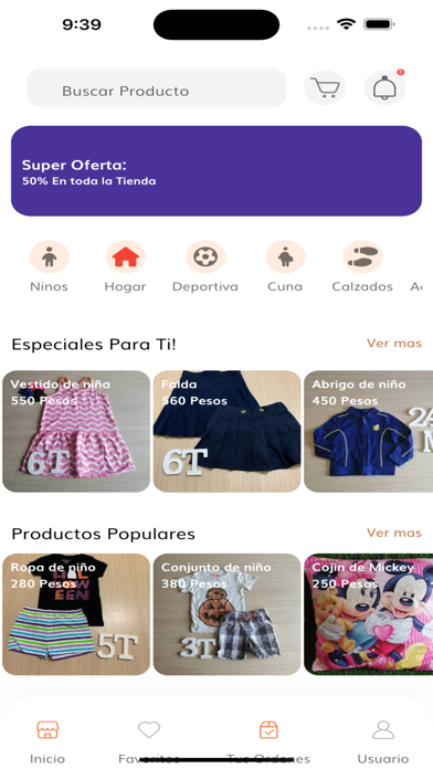 Paquita Store Screenshot