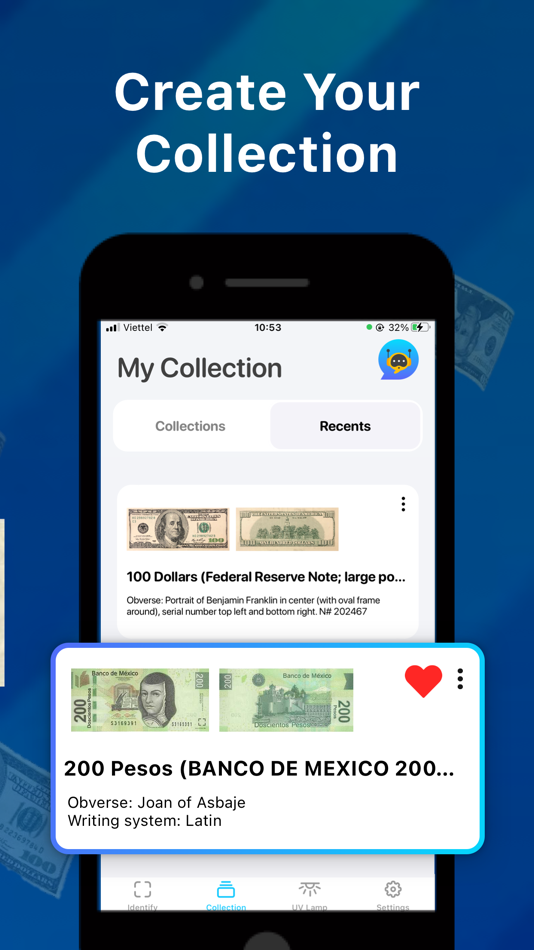 #5. Money Identifier Banknote Snap (iOS) 由: Trang Khong Thi