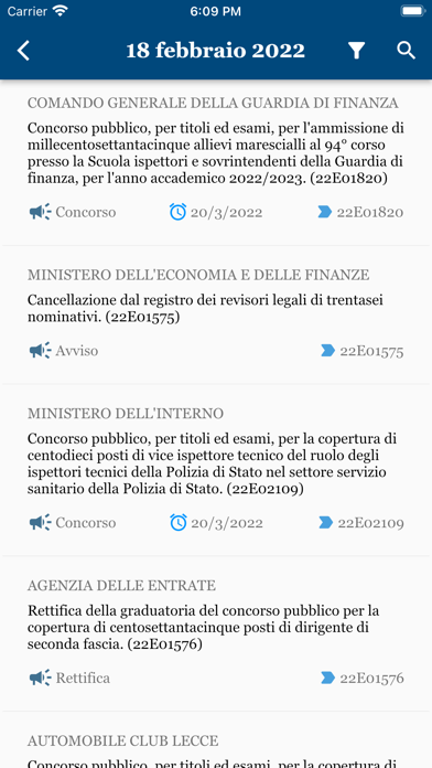 Concorsi Gazzetta Screenshot