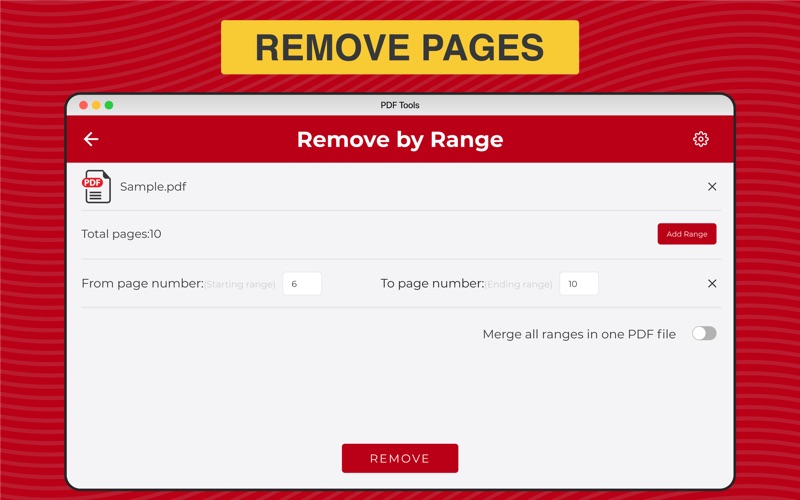 PDF Merge: Combiner & Splitter iPhone screenshot 5 - Business app