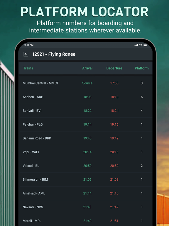 Where is my Train - Railwa‪y‬ iPad screenshot 5 - Travel app