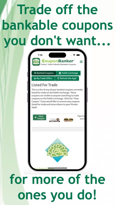 CouponBanker Screenshot