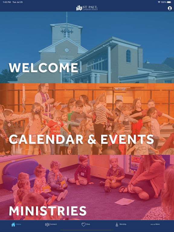 St Paul QC iPad screenshot 1 - Lifestyle app