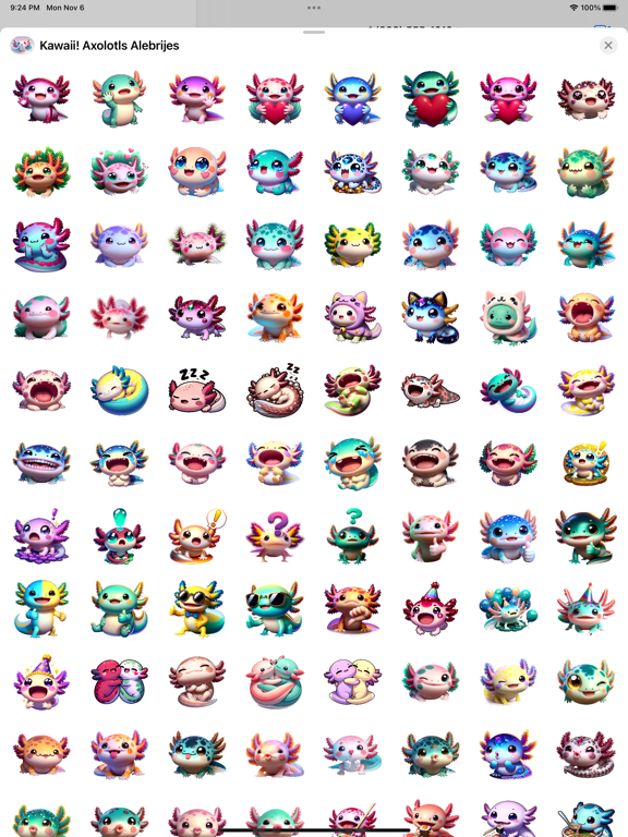 Screenshot #5 pour Kawaii! Axolotls Alebrijes