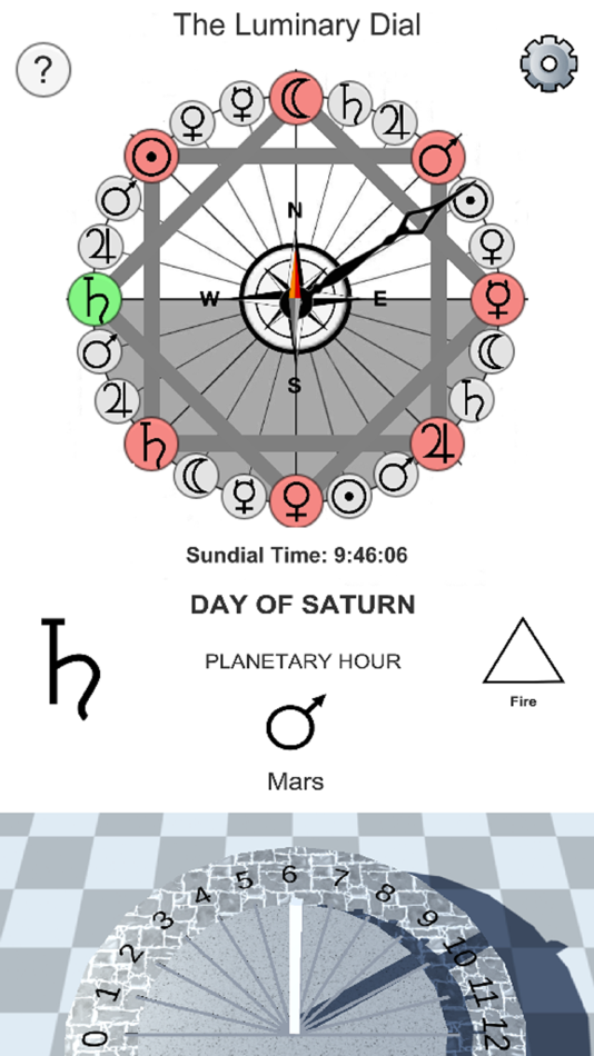 #1. The Luminary Dial (iOS) بواسطة: RIP CURRENT INTERACTIVE LLC
